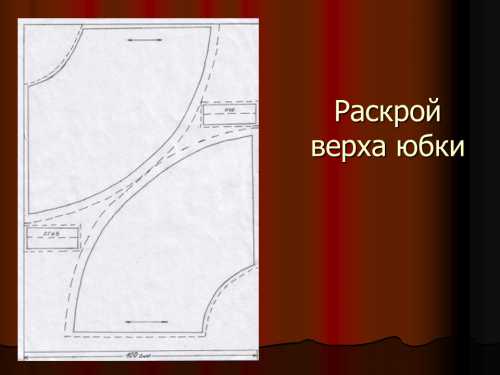 Изготовление юбки