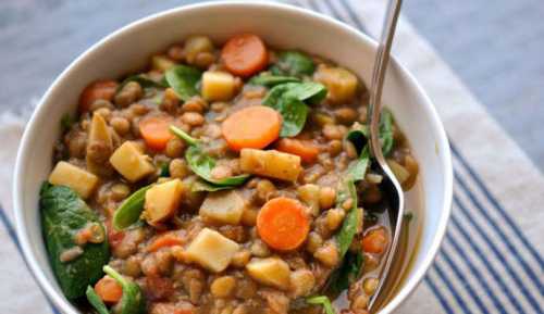 В процессе можете один раз перемешать овощи