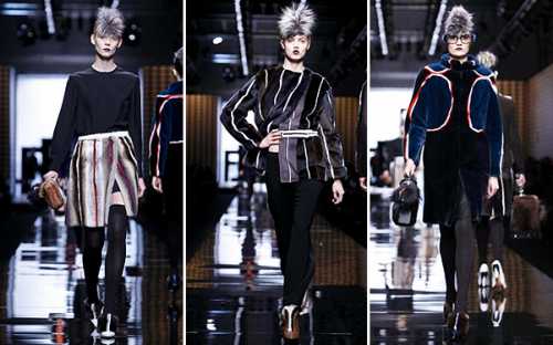 Монохромный стиль: показ Fendi осень
