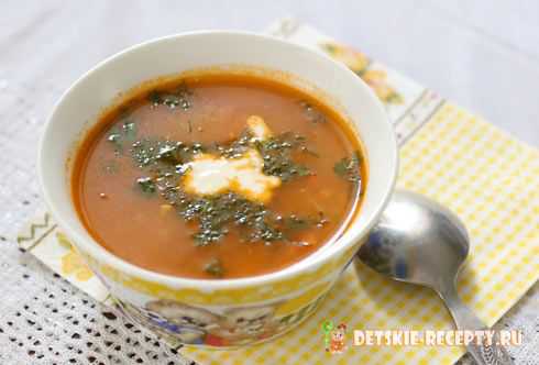 Детский суп