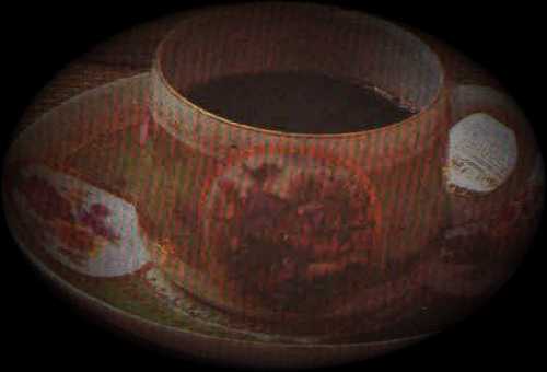 Если они стремятся к краям блюдца, это означает поездку за границу