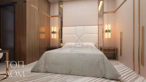 Дизайн узкой спальни