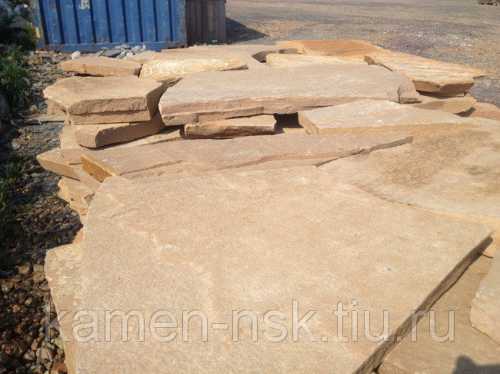 Рваный камень для наружной отделки