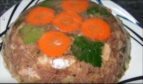 Рецепты холодца из свинины и говядины: секреты