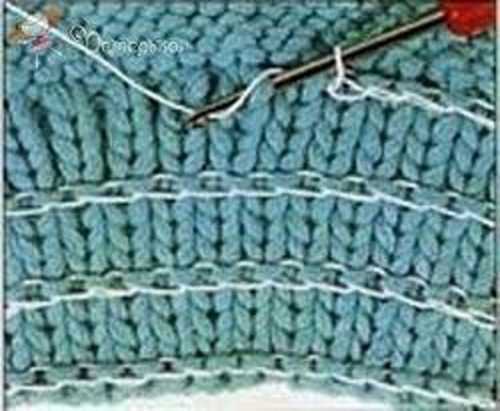 Вшить резинку в блузку