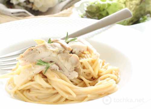 Рецепты спагетти в сливочном соусе, секреты