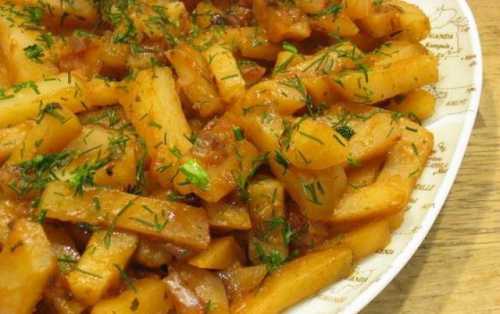 Картошка в мультиварке