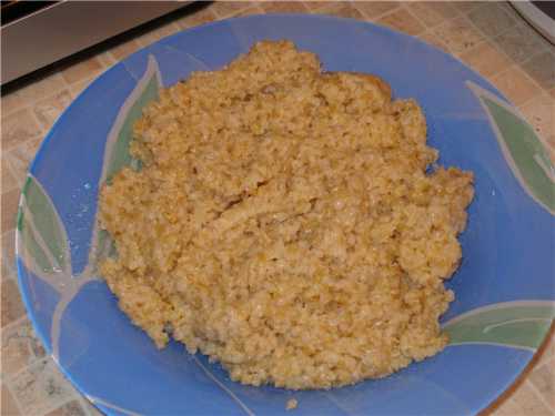 Пшеничная каша на воде