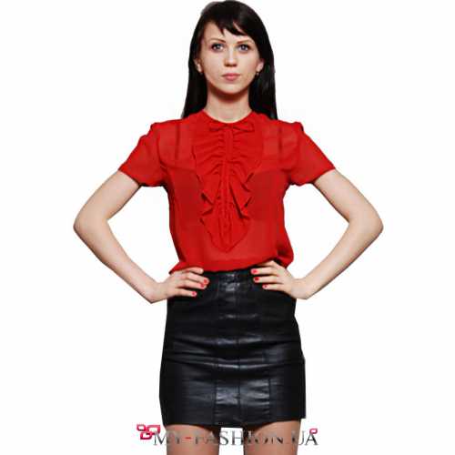 Воланы кроятся в виде круга