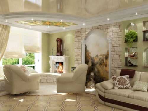 Фотообои с рисунком любимой страны помогут создать из обычного балкона маленький райский уголок