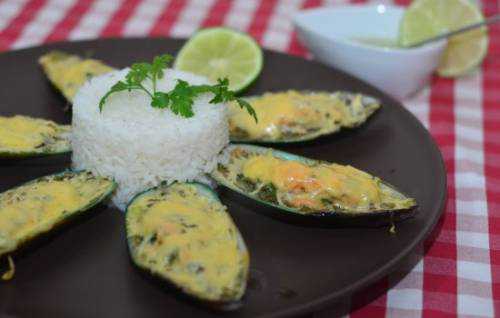 Рецепты мидий в сливочно