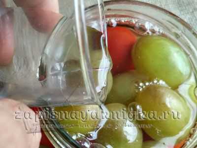 Рецепты помидоров с виноградом на зиму, секреты