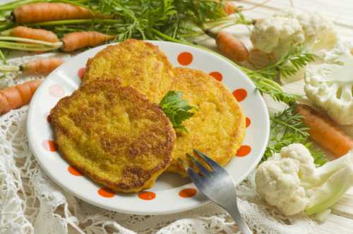 Оладьи из цветной капусты