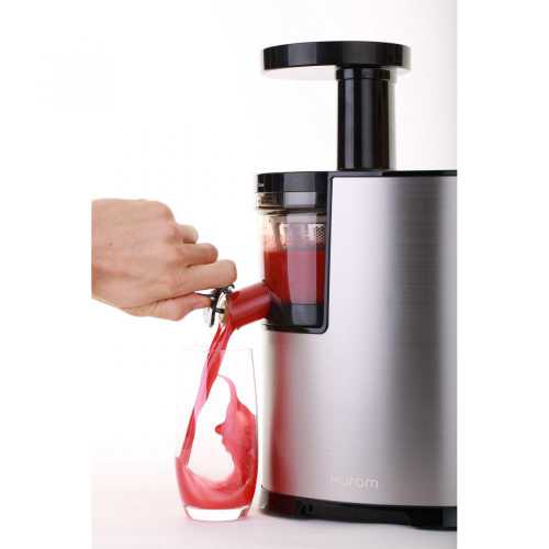 В конусовидных жмых автоматически удаляется в отсек для отходов