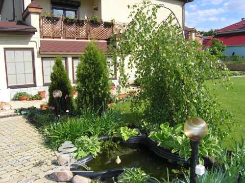 Ландшафтный дизайн загородного дома своими руками