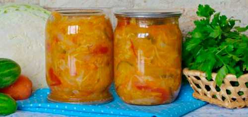 Оставляют салат на час в покое для настаивания