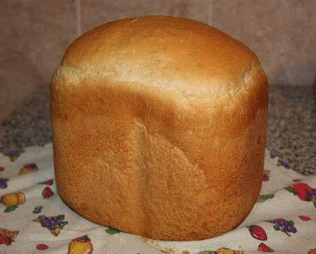 Белый хлеб в хлебопечке