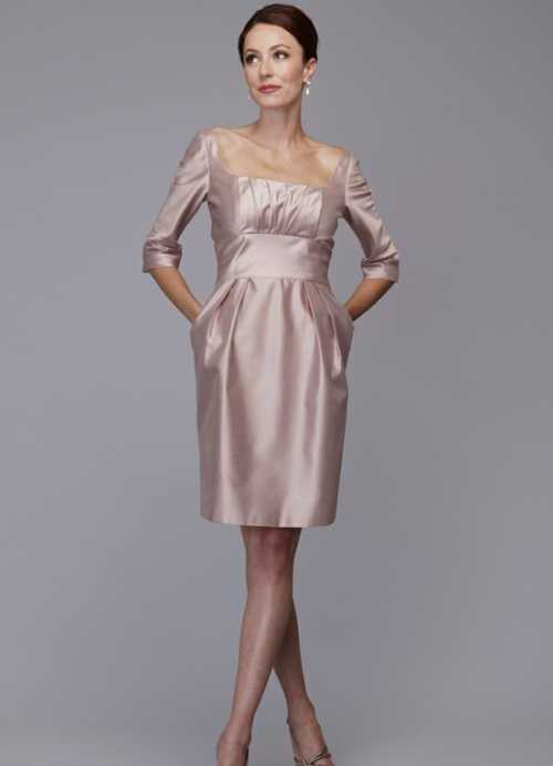 А вот высокие хрупкие свекрови, выбрав легкий многослойный