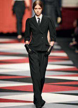 Стиль гарсон в одежде