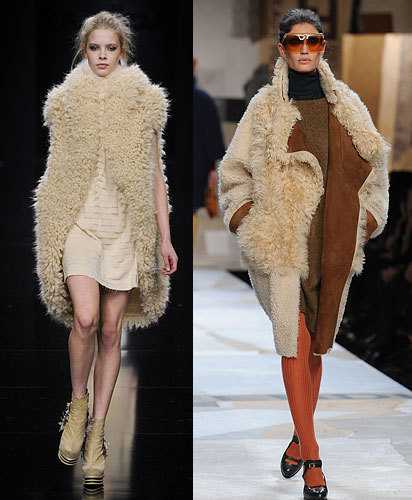 Модные шубы сезона зима 2012